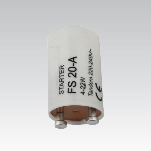 Starter pour ampoule fluorescente TANDEM 4-22W 230V