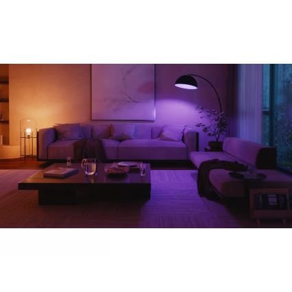Starter-Set Philips Hue WHITE AND COLOR AMBIANCE 3xE27/8,1W 1000-20000K + Verbindungsgerät