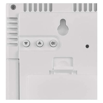 Station météo 5V 2xAAA + 2xAAA noire