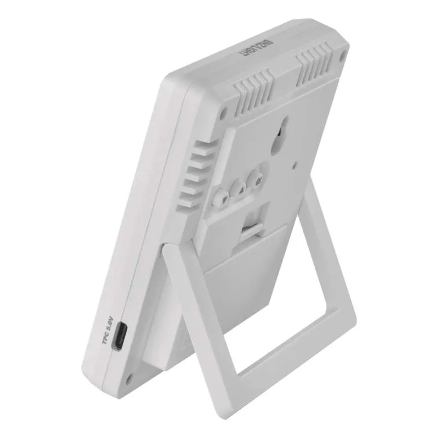 Station météo 5V 2xAAA + 2xAAA noire