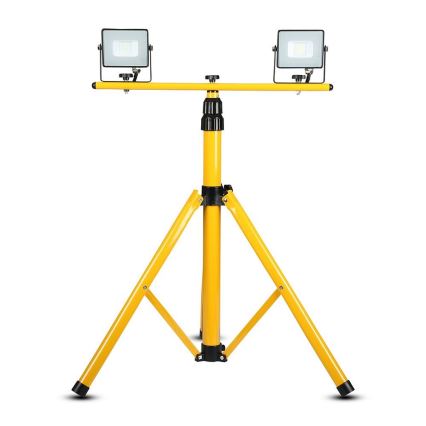 Stativ für Strahler 180 cm gelb