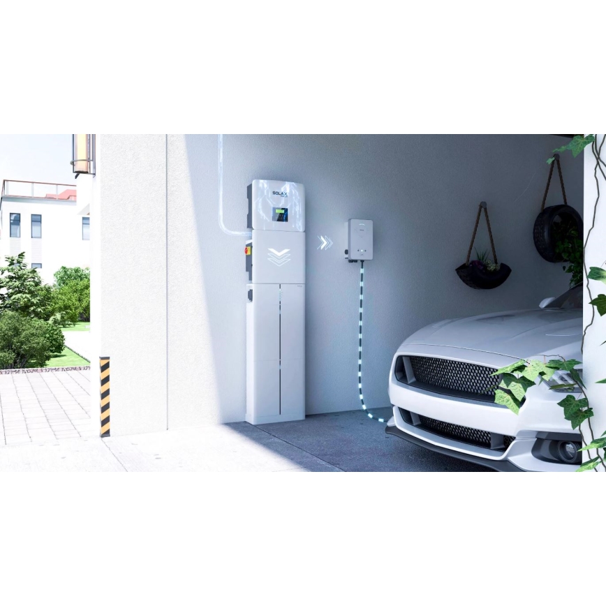 Stazione di ricarica per auto elettriche SolaX Power 22kW/400V/32A IP65 Wi-Fi