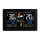 Stazione meteo con display LCD USB 5V/2xAAA + 2xAAA di ricarica nero