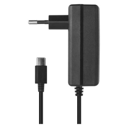 Stazione meteo con ricarica wireless 5V 2xAA + 2xAAA nera