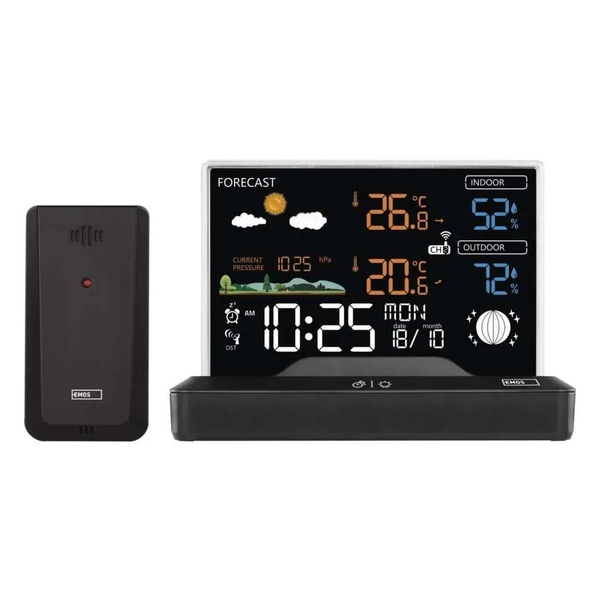 Stazione meteorologica wireless 5V/2xAAA + 2xAAA