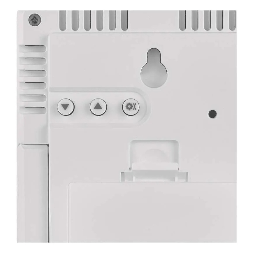 Stazione meteorologica 5V, 2xAAA + 2xAAA, nera