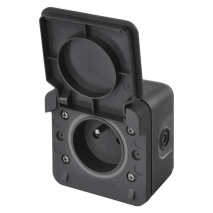 Steckdose für feuchte Umgebung IP55