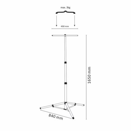 Stehen Rampenlicht 165 cm