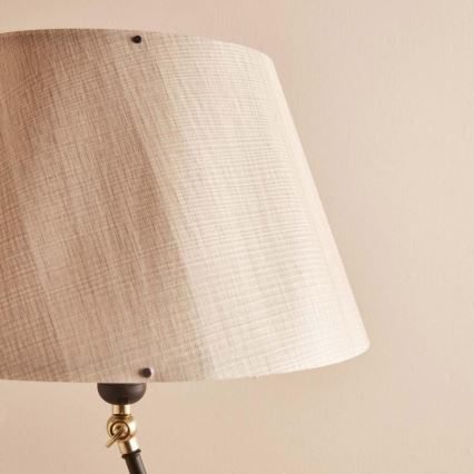 Stehlampe AYD 1xE27/40W/230V schwarz/beige