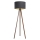 Stehlampe STANDART 1xE27/60W/230V grau/wenge
