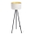 Stehlampe STANDART 1xE27/60W/230V weiß/wenge