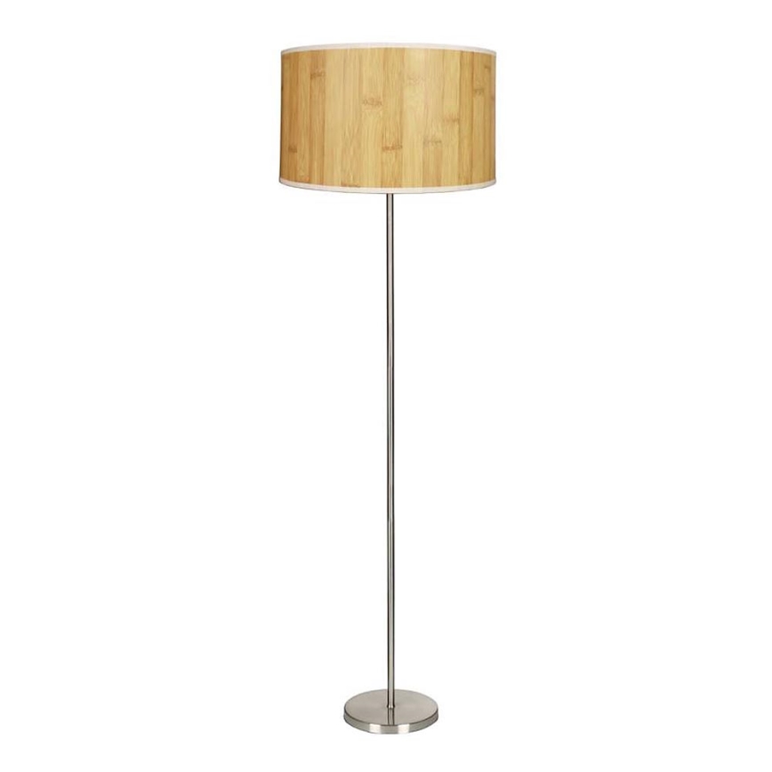 Stehlampe TIMBER 1xE27/60W/230V beige/matter Chrom