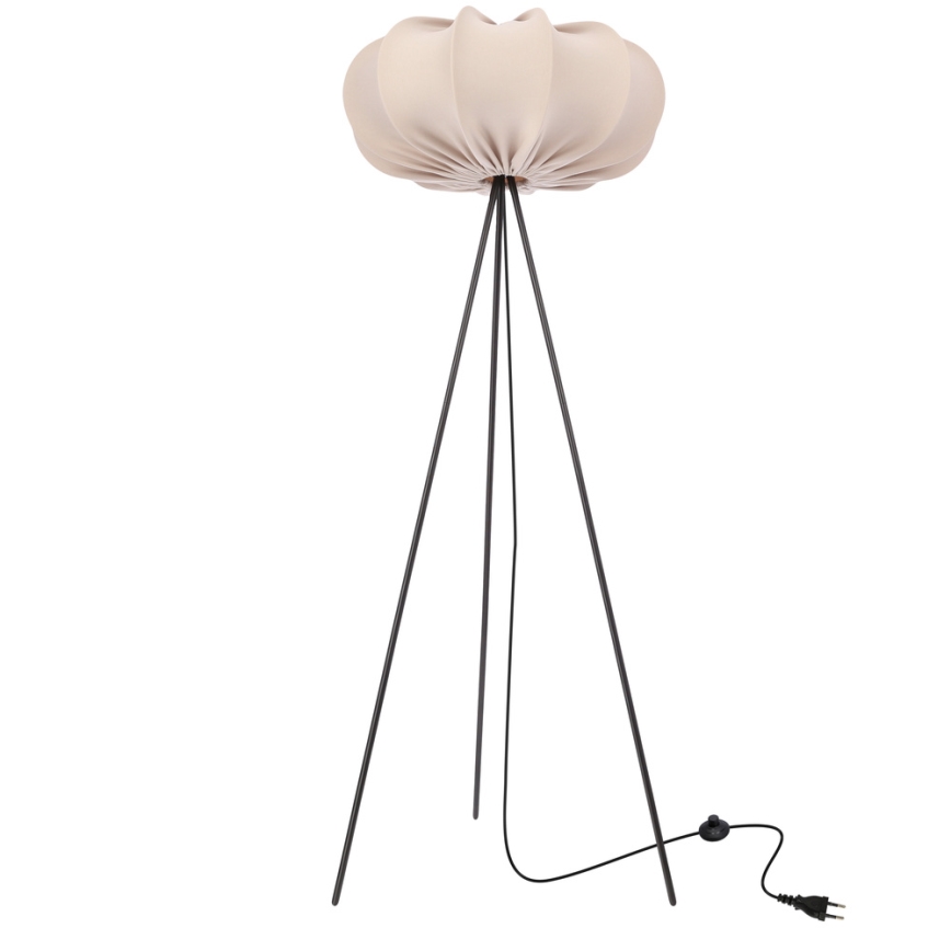 Stehleuchte CAFEE 1xE27/40W/230V Beige/Schwarz