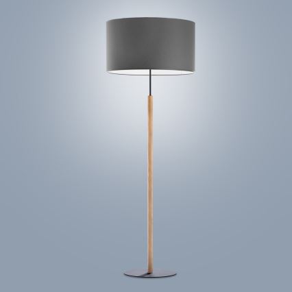 Stehleuchte DEVA 1xE27/25W/230V grau