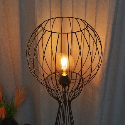 Stehleuchte MERCURE 1xE27/15W/230V schwarz