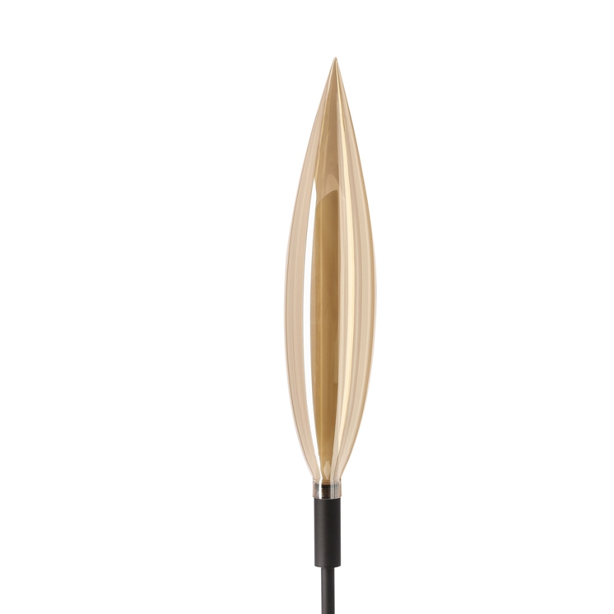 Stehleuchte NORDIC 1xG9/5W/230V schwarz/rauchbeige