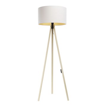 Stehleuchte STANDART 1xE27/60W/230V weiß/beige