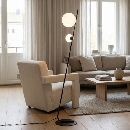 Stehleuchte TATU 2xG9/8W/230V schwarz