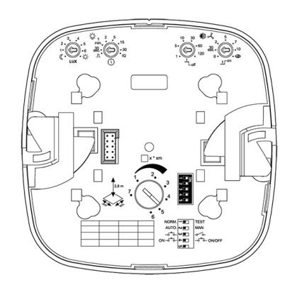 Steinel 002770 – Präsenzmelder IR Quattro HD 24m COM2 weiß