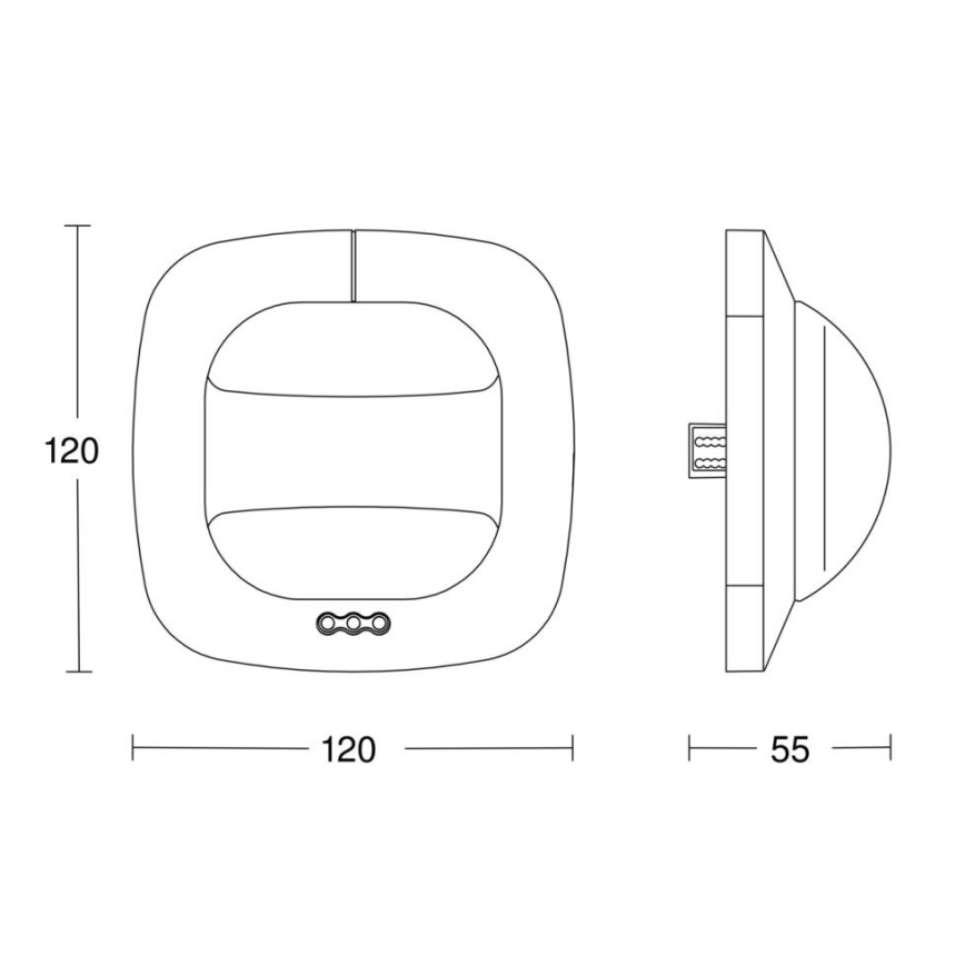 Steinel 003005 - Détecteur de présence Dual HF DALI-2 APC blanc
