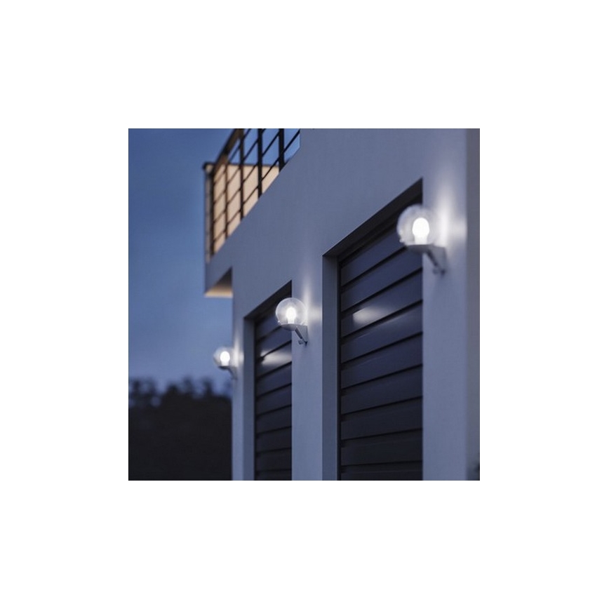 STEINEL 005917 - Applique da esterno con sensore L585S 1xE27/60W bianco