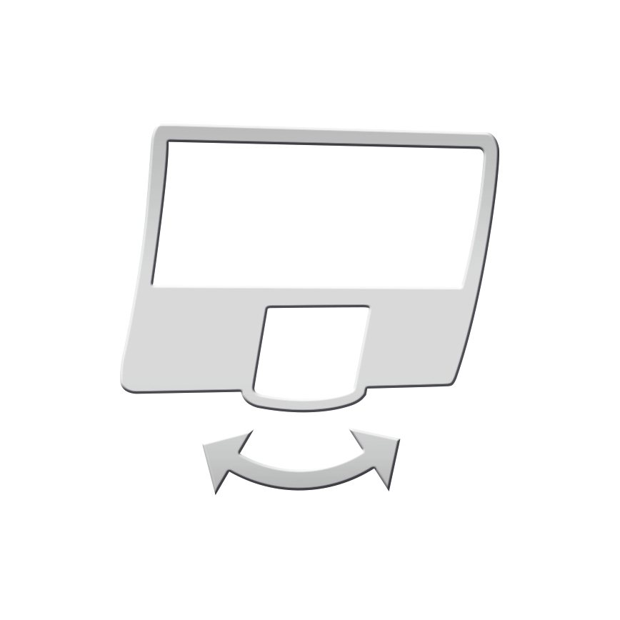 Steinel 012076 - Applique murale extérieure avec capteur XLED curved LED/10,5W/230V IP44