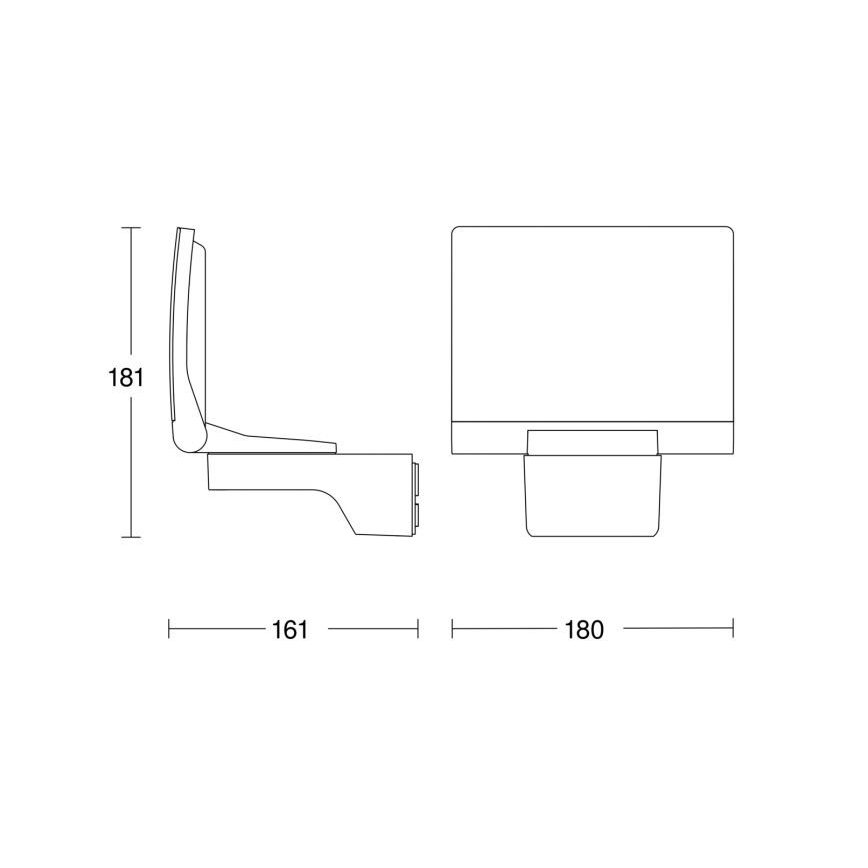 STEINEL 033095 - Riflettore a LED XLED home 2 SL LED/13W/230V