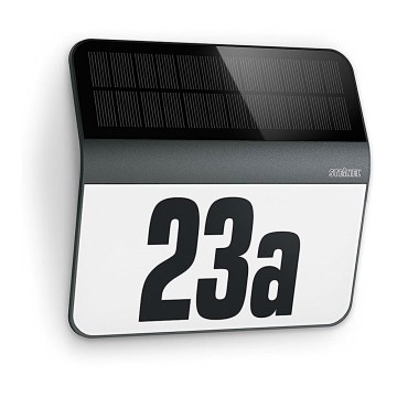 STEINEL 035730 - Numero civico solare LED XSolar LH-N LED/0,03W IP44