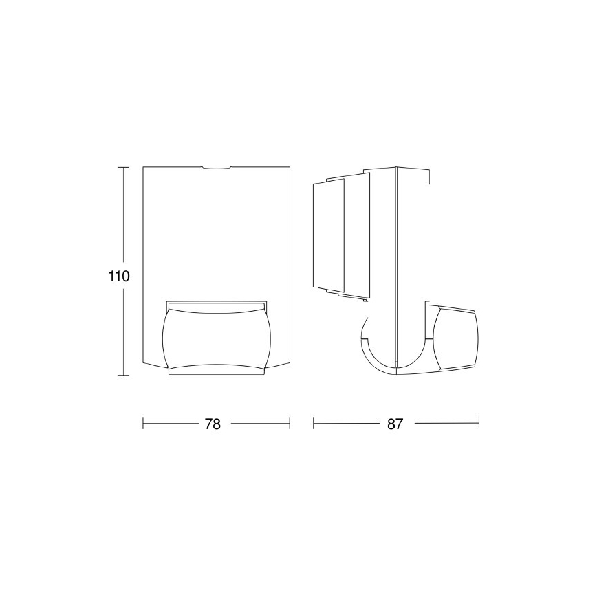 Steinel 035761 - Détecteur infrarouge extérieur IS 130-2 230V IP54