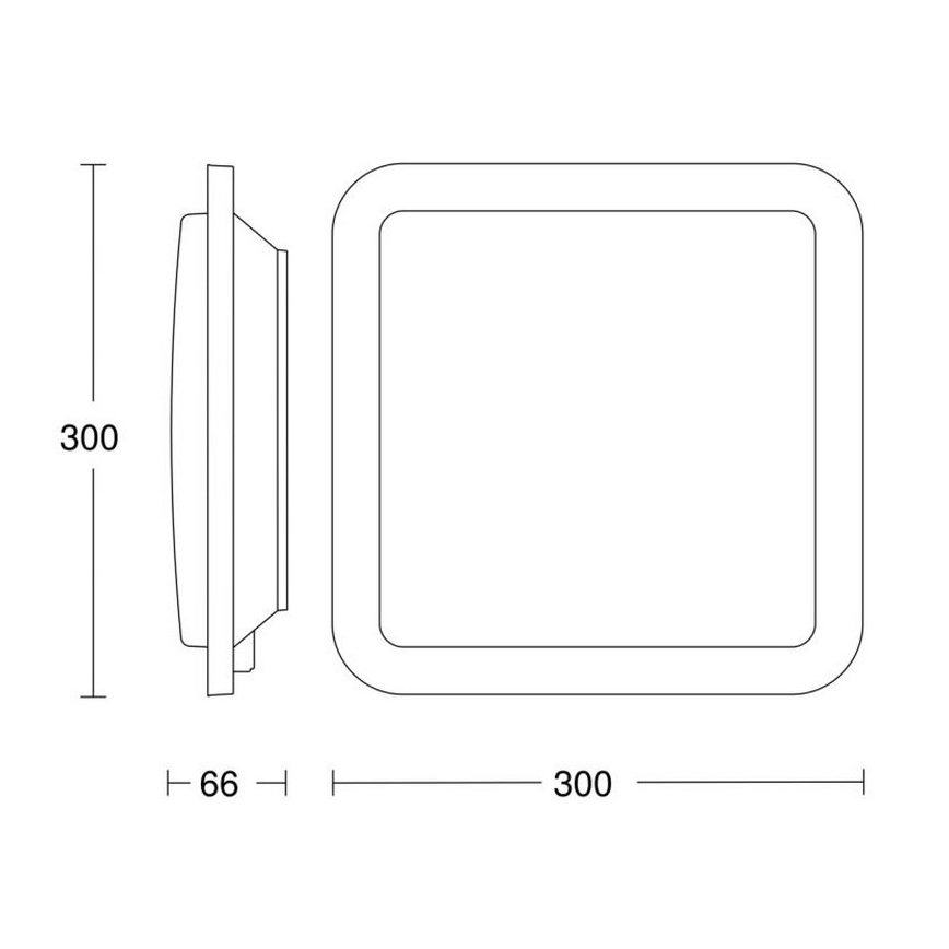 Steinel 052539 - Plafoniera LED con sensore LED/9,5W/230V