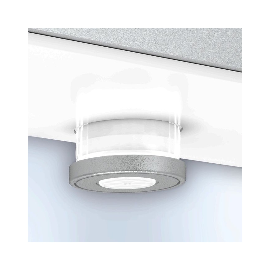 Steinel 052652 - LED-Solarleuchte mit Sensor XSolar SOL-O LED/1,5W 2x2000mAh IP44 silber