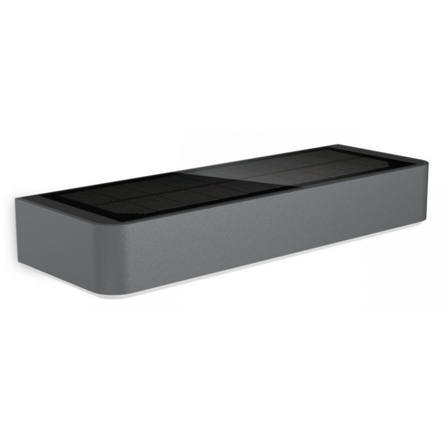 Steinel 052966 - Applique LED solare XSolar SOL-O LED/0,07W 2000mAh IP44 antracite