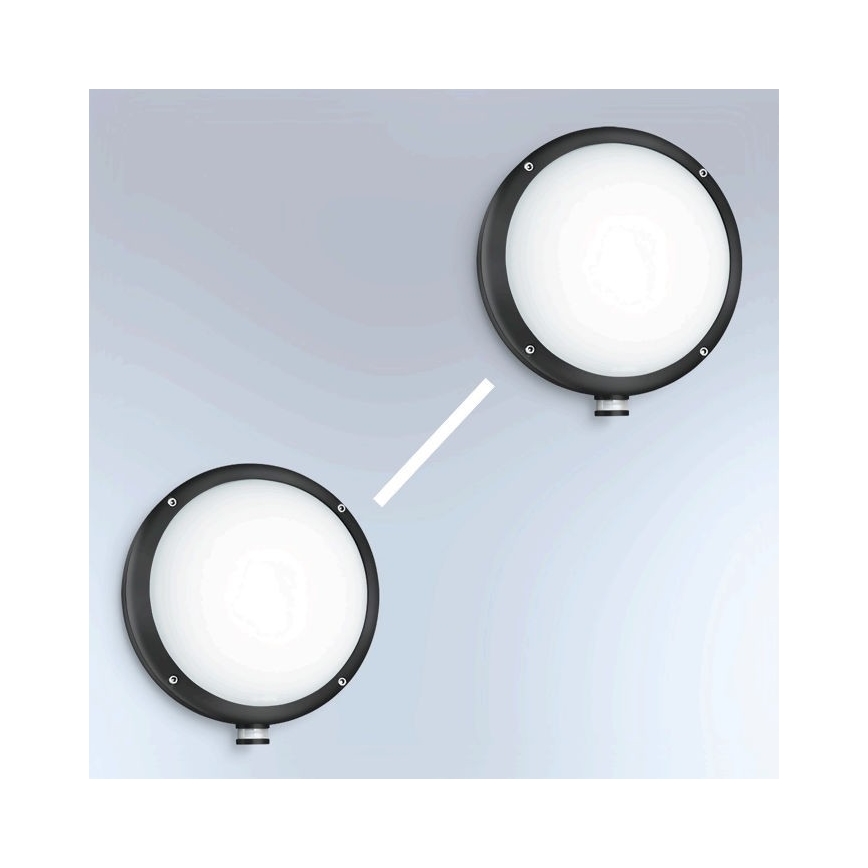 STEINEL 053079 - LED-Wandleuchte für Außenbereiche mit Sensor L330 LED/9W/230V 3000K IP44