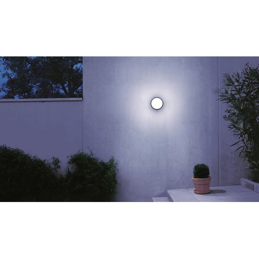 STEINEL 053079 - LED-Wandleuchte für Außenbereiche mit Sensor L330 LED/9W/230V 3000K IP44
