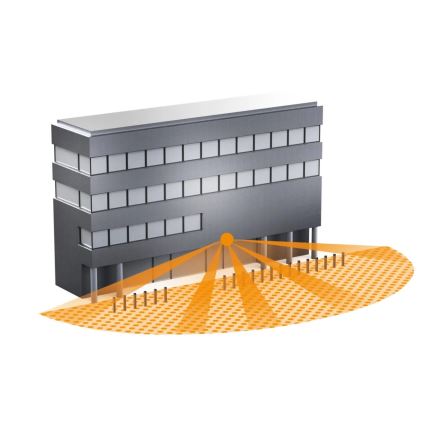 Steinel 057350 - Sensore di movimento IS 3180 DALI-2 IPD IP54 bianco