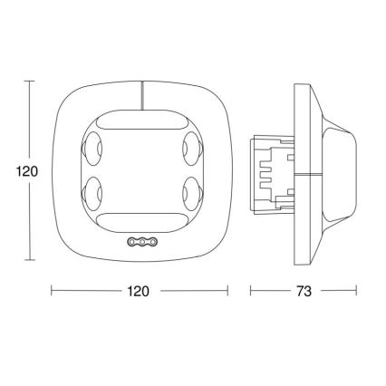 Steinel 057466 – Präsenzmelder Dual US DALI-2 weiß