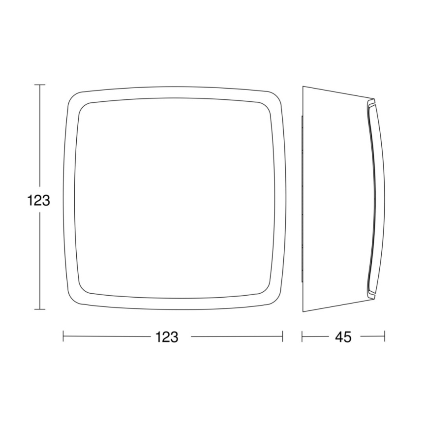 Steinel 057930 - Détecteur de présence TRUE PRESENCE COM2 blanc IP54