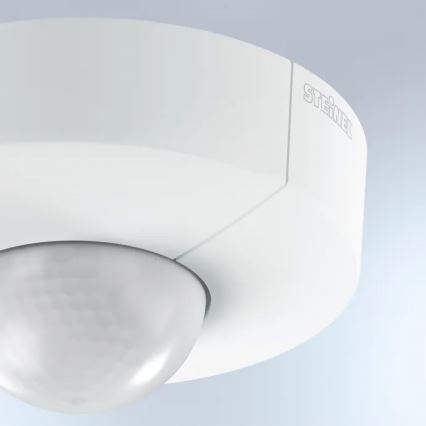 Steinel 058180 - Sensore di movimento IS 3360 V3 KNX arrotondato bianco