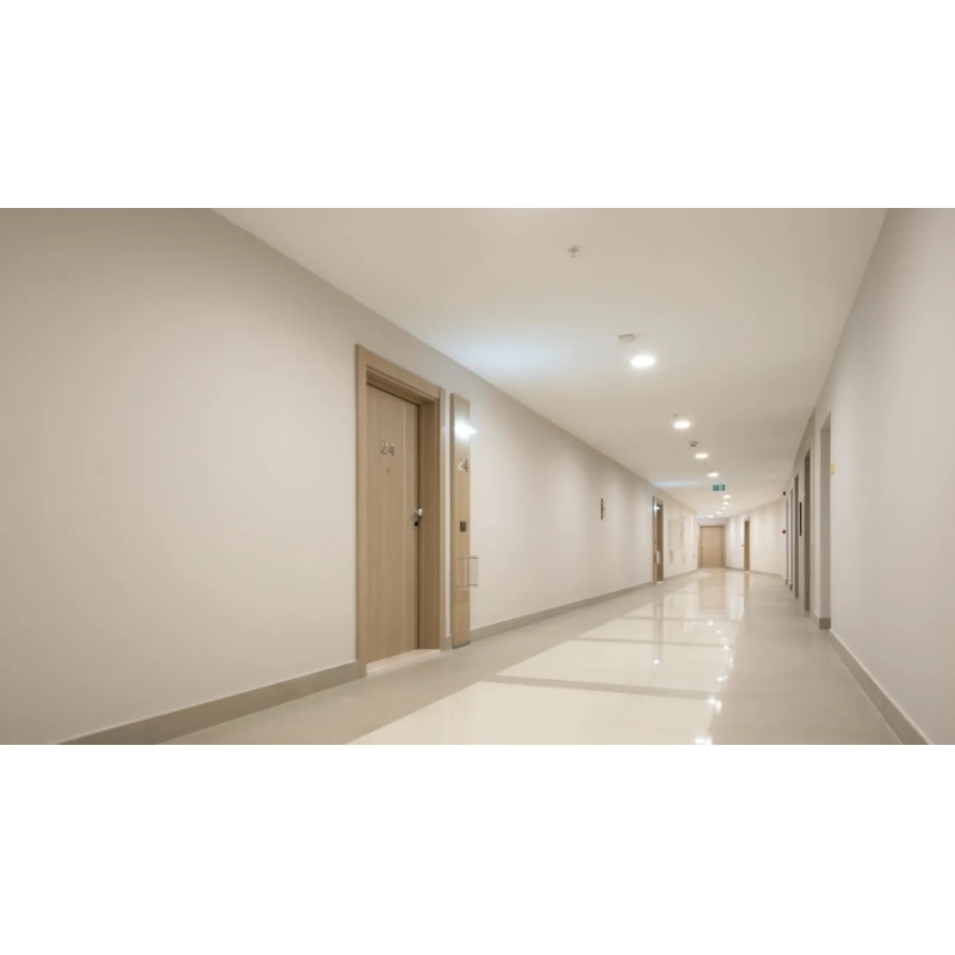 Steinel 058258 - Sensore di movimento IS 345 V3 KNX IP54 quadrato bianco