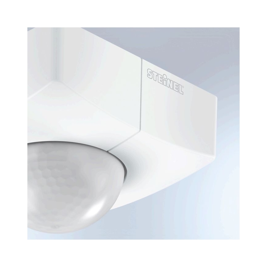 Steinel 058364 - Sensore di movimento IS 3360 MX Highbay V3 KNX IP54 quadrato bianco