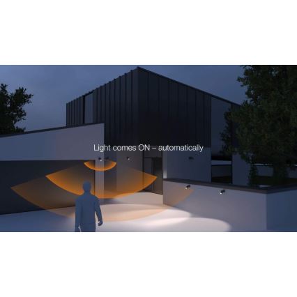 STEINEL 058630 - Applique murale d'extérieur LED avec capteur SPOT ONE 1xGU10/7W/230V IP44