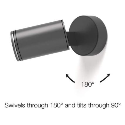 STEINEL 058630 - Applique murale d'extérieur LED avec capteur SPOT ONE 1xGU10/7W/230V IP44