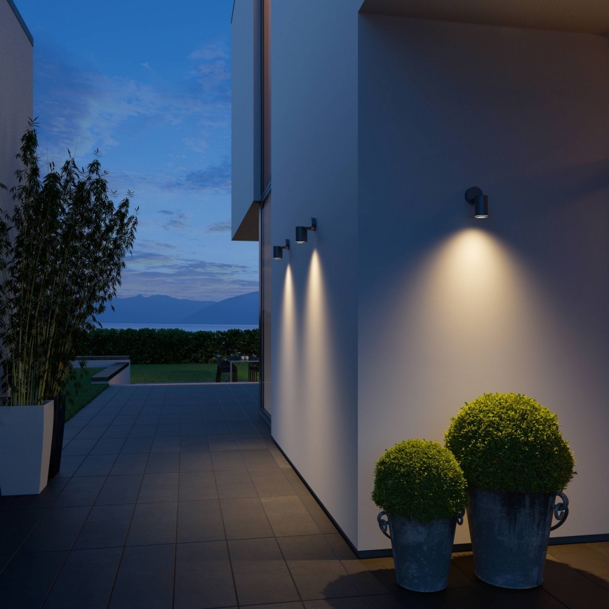 STEINEL 058630 - Applique murale d'extérieur LED avec capteur SPOT ONE 1xGU10/7W/230V IP44