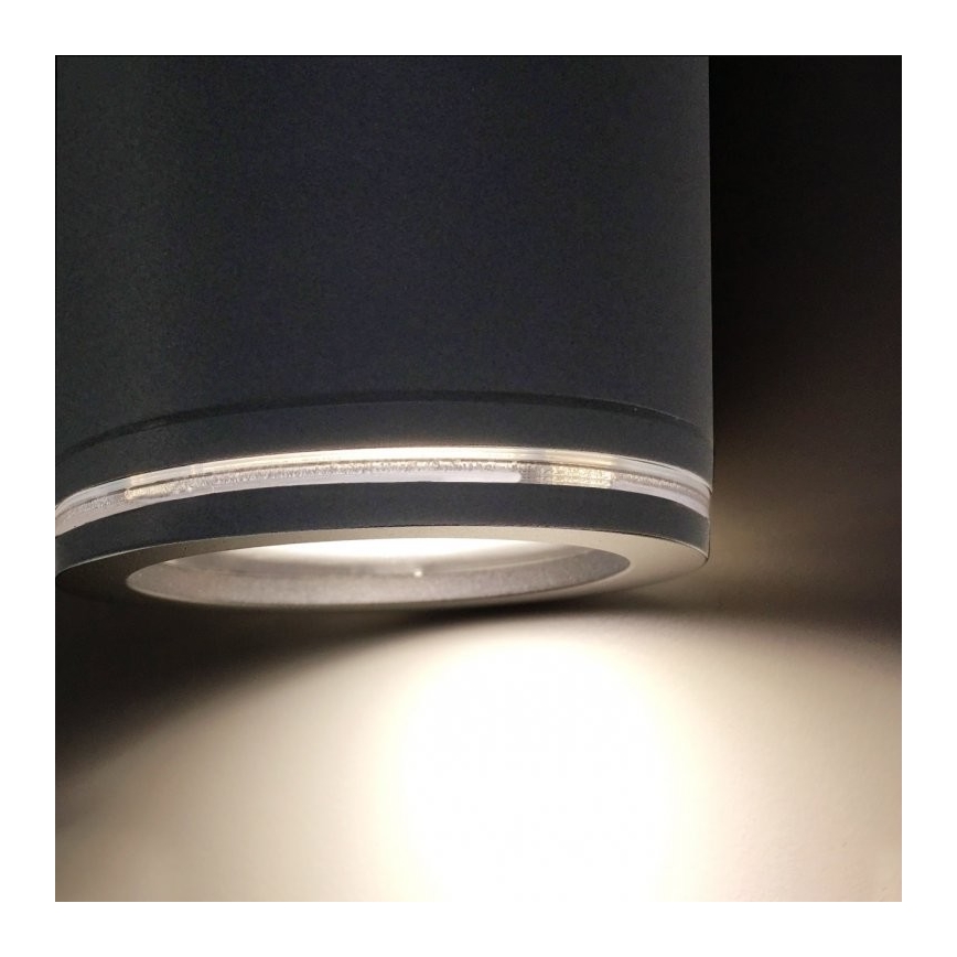 Steinel 058647 - Lampada da esterno con sensore SPOT DUO 2xGU10/7,5W/230V IP44