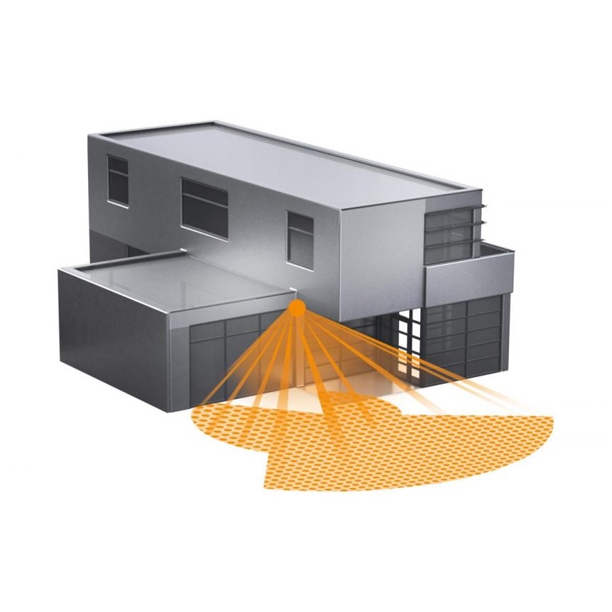 Steinel 059583 - Détecteur de mouvement SensIQ S IP54 noir + télécommande