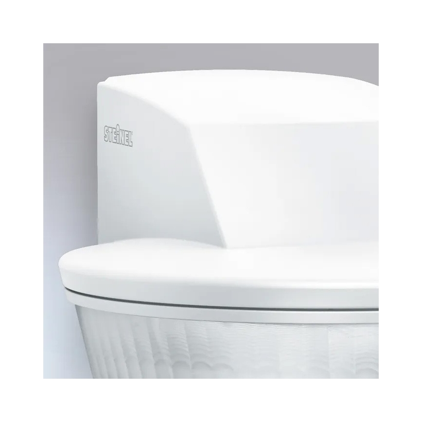 Steinel 059613 - Sensore di movimento SensIQ S IP54 bianco + telecomando