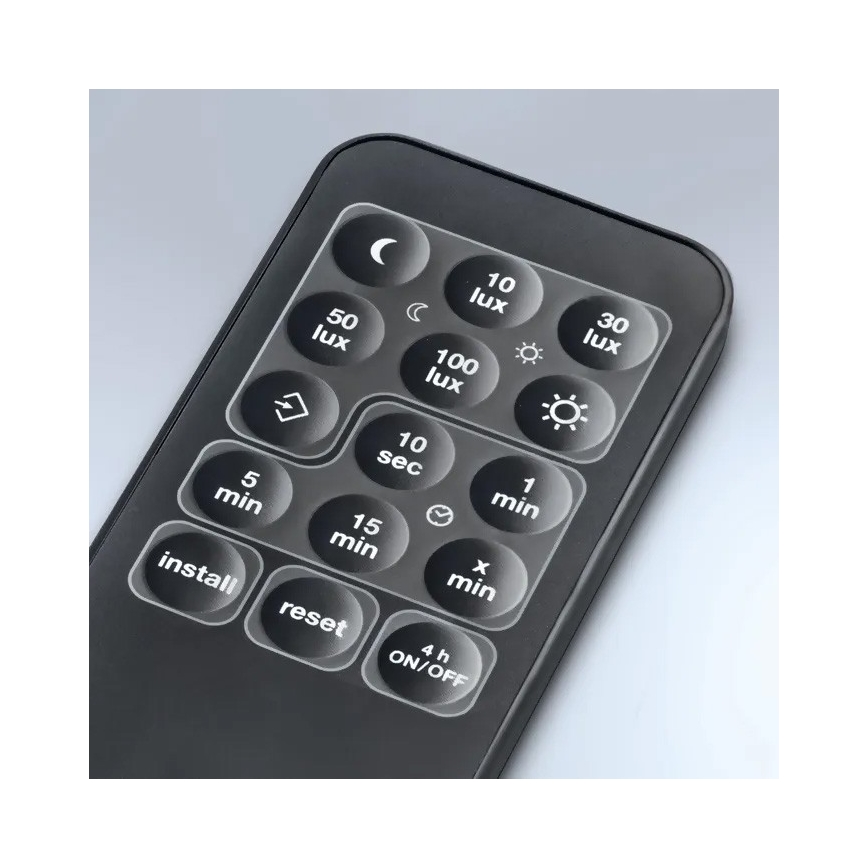 Steinel 059613 - Sensore di movimento SensIQ S IP54 bianco + telecomando