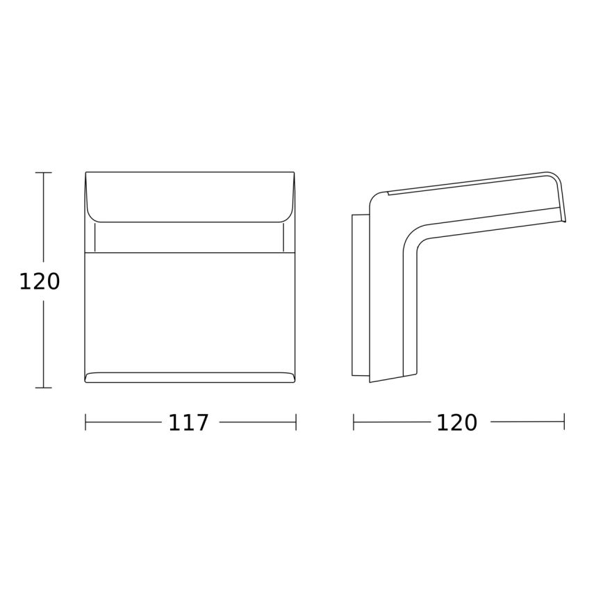 Steinel 059637 – Bewegungsmelder iHF 3D KNX IP54 schwarz