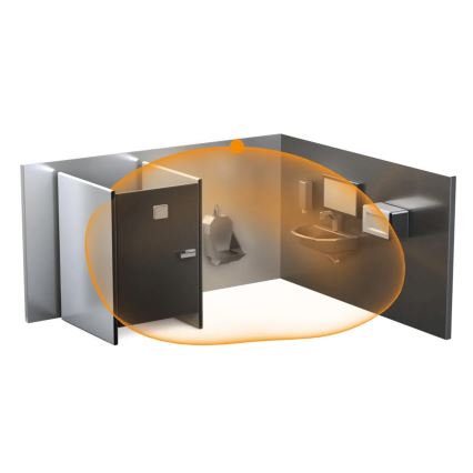 Steinel 064273 - Rilevatore di presenza HF 360-2 DALI-2 APC IP54 bianco