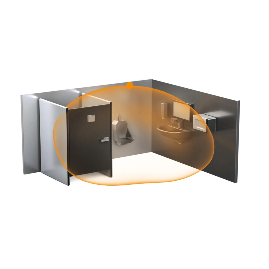 Steinel 064419 - Rilevatore di presenza HF 360-2 BT IPD bianco
